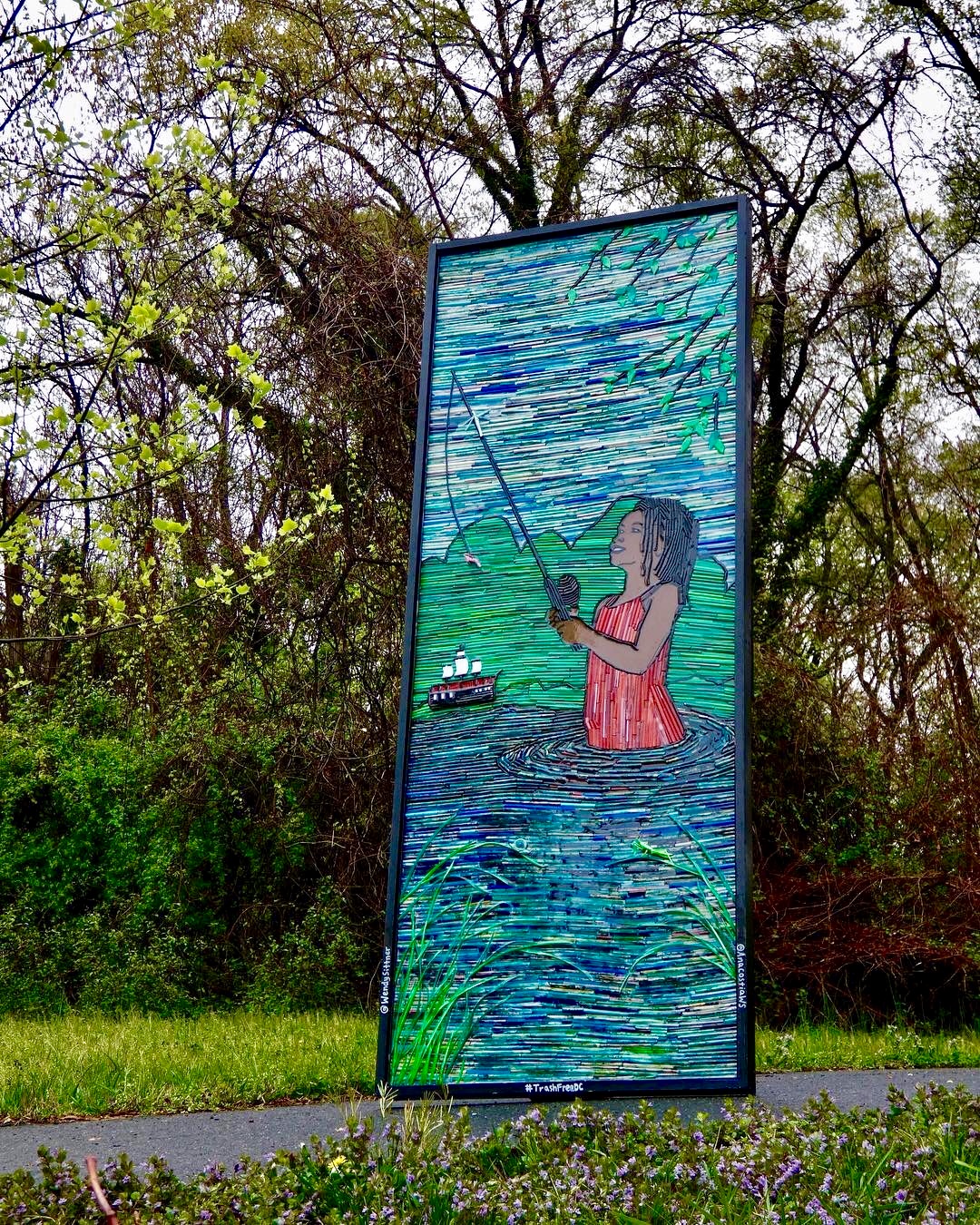 The Future Of The Anacostia Envisioned, 82×32”