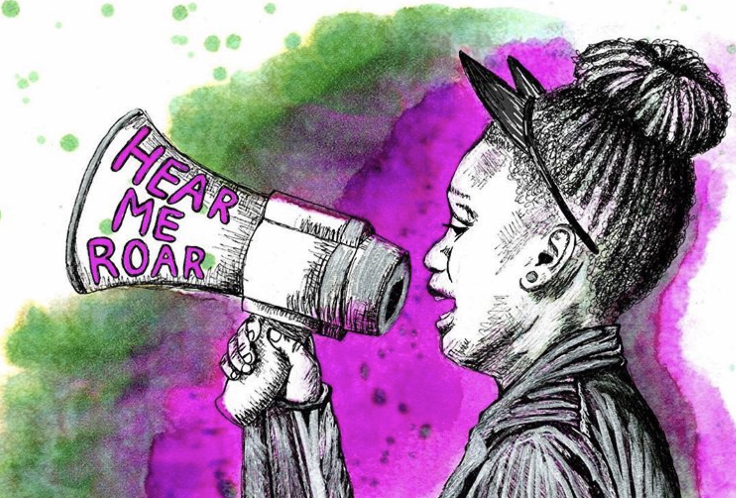 Young Activist, 9×12″